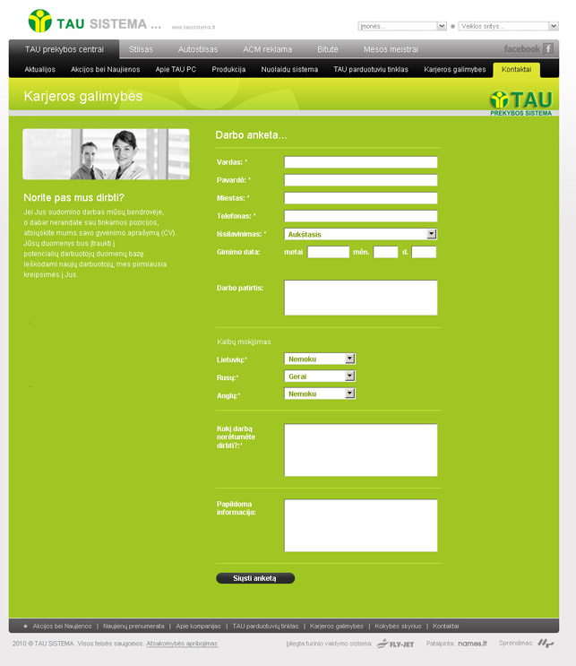 WebSite Design Development