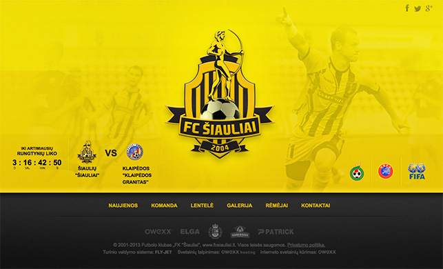 FC ŠIAULIAI. Šiaulių futbolo klubas "ŠIAULIAI"