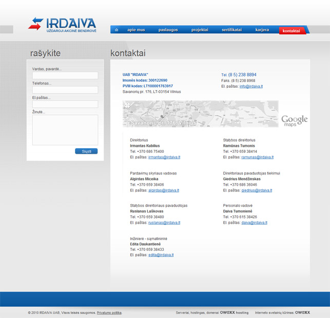 Entwicklung des Webseitendesigns